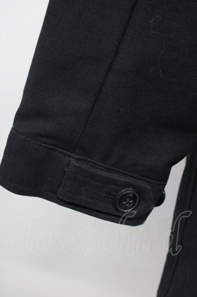 画像5: God of Roses / チャイニーズラクーンバックプリントモッズコート  ブラック T-25-10-30-028-Go-ou-YM-ZT (5)