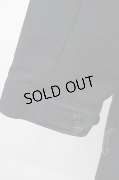 画像5: God of Roses / チャイニーズラクーンバックプリントモッズコート  ブラック T-25-10-30-028-Go-ou-YM-ZT (5)