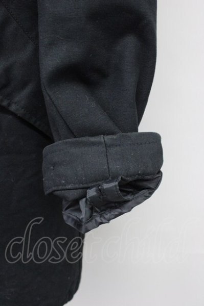 画像10: God of Roses / チャイニーズラクーンバックプリントモッズコート  ブラック T-25-10-30-028-Go-ou-YM-ZT (10)