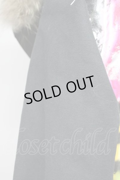 画像11: God of Roses / チャイニーズラクーンバックプリントモッズコート  ブラック T-25-10-30-028-Go-ou-YM-ZT (11)