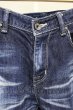 画像3: GOSTAR DE FUGA / FORUGE クラッシュデニムパンツ インディゴ 46 T-25-10-30-029-GO-pa-YM-ZT (3)