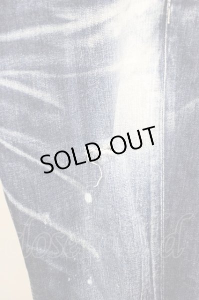 画像4: GOSTAR DE FUGA / FORUGE クラッシュデニムパンツ インディゴ 46 T-25-10-30-029-GO-pa-YM-ZT (4)