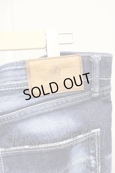 画像7: GOSTAR DE FUGA / FORUGE クラッシュデニムパンツ インディゴ 46 T-25-10-30-029-GO-pa-YM-ZT (7)