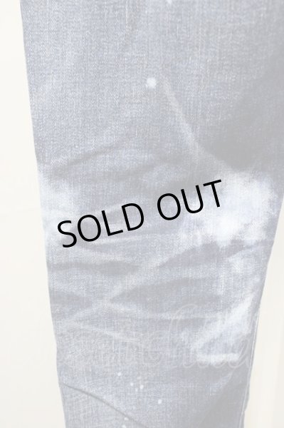 画像9: GOSTAR DE FUGA / FORUGE クラッシュデニムパンツ インディゴ 46 T-25-10-30-029-GO-pa-YM-ZT (9)