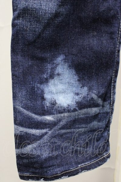 画像10: GOSTAR DE FUGA / FORUGE クラッシュデニムパンツ インディゴ 46 T-25-10-30-029-GO-pa-YM-ZT (10)