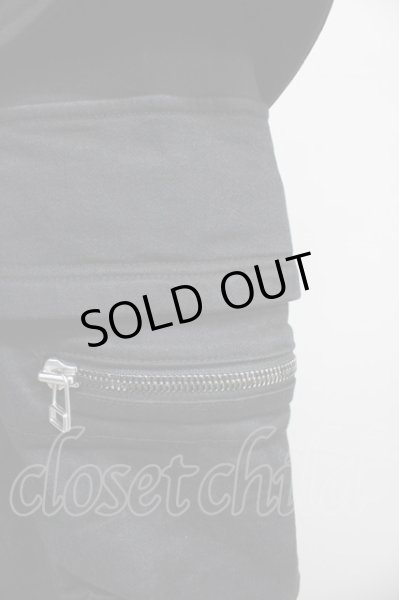 画像6: A.F ARTEFACT / Denim Coating Cargo Sarouel Skinnyパンツ 2 ブラック T-25-10-30-030-A.-pa-YM-ZT (6)