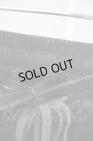 画像7: A.F ARTEFACT / Denim Coating Cargo Sarouel Skinnyパンツ 2 ブラック T-25-10-30-030-A.-pa-YM-ZT (7)