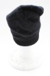画像2: Moonage Devilment / リブ切り替えウールキャップ  ブラック T-25-10-30-031-Mo-za-YM-ZT (2)