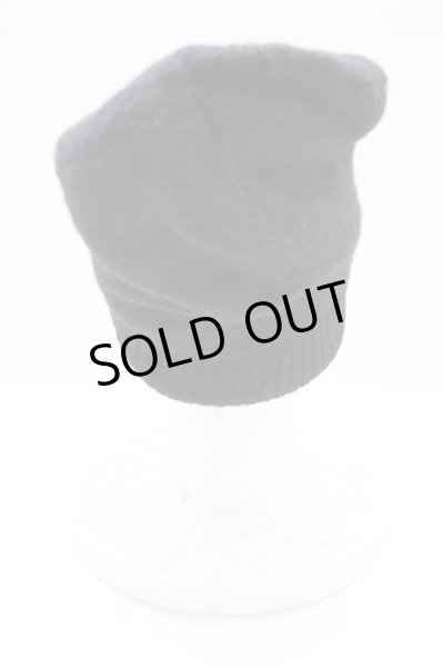 画像2: Moonage Devilment / リブ切り替えウールキャップ  ブラック T-25-10-30-031-Mo-za-YM-ZT (2)