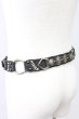 画像2: 14th Addiction / Concho BELT ベルト  ブラックxアンティークゴールド T-25-10-30-032-14-0-YM-ZT (2)