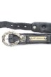 画像3: 14th Addiction / Concho BELT ベルト  ブラックxアンティークゴールド T-25-10-30-032-14-0-YM-ZT (3)