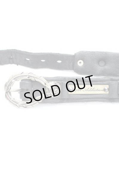 画像3: 14th Addiction / Concho BELT ベルト  ブラックxアンティークゴールド T-25-10-30-032-14-0-YM-ZT (3)