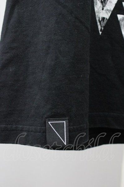 画像4: 5351pour les Hommes / ブラックパンサークルーネック半袖Tシャツ 48 ブラック T-25-10-30-005-53-ts-YM-ZT (4)