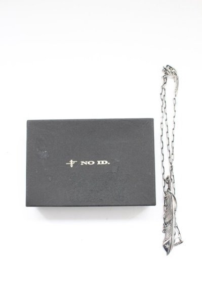 画像5: NO ID. / シルバービッグフェザーロザリオネックレス  シルバー T-25-10-30-035-NO-ac-YM-ZT (5)