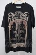 画像1: SHARE SPIRIT / レッグ BIG Tシャツ 36 ブラック T-25-10-30-009-SH-ts-YM-ZT (1)
