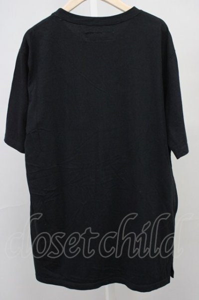 画像2: SHARE SPIRIT / レッグ BIG Tシャツ 36 ブラック T-25-10-30-009-SH-ts-YM-ZT (2)