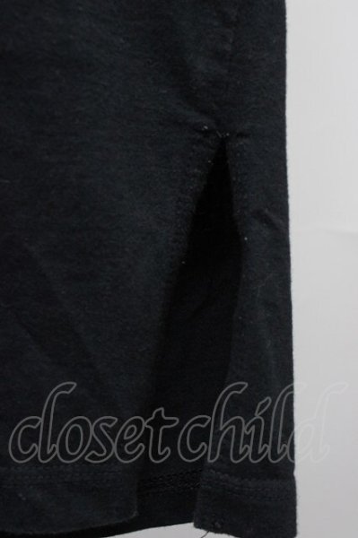 画像5: SHARE SPIRIT / レッグ BIG Tシャツ 36 ブラック T-25-10-30-009-SH-ts-YM-ZT (5)