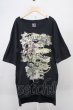 画像1: SWITCHBLADE / CROWN DOLMAN Tシャツ M ブラック T-25-10-30-012-SW-to-YM-ZT (1)