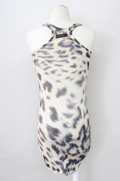 画像2: LGB / TK レオパードプリントタンクトップ 0(レディース) イエロー T-25-10-30-002-LG-to-YM-ZT (2)