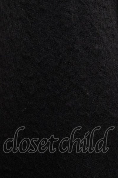 画像5: God of Roses / モヘアウール混ニットプルオーバー  ブラック T-25-10-30-014-Go-to-YM-ZT (5)