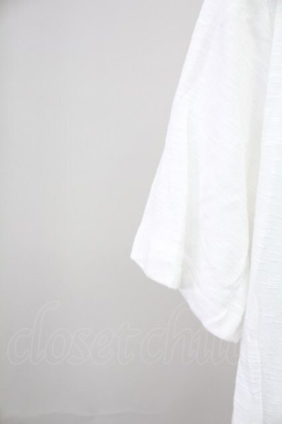 画像4: CIVARIZE / ドレープレイヤードTシャツ 46 ホワイト T-25-11-04-002-CI-ts-YM-ZT (4)