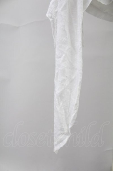 画像7: CIVARIZE / ドレープレイヤードTシャツ 46 ホワイト T-25-11-04-002-CI-ts-YM-ZT (7)