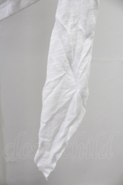 画像8: CIVARIZE / ドレープレイヤードTシャツ 46 ホワイト T-25-11-04-002-CI-ts-YM-ZT (8)