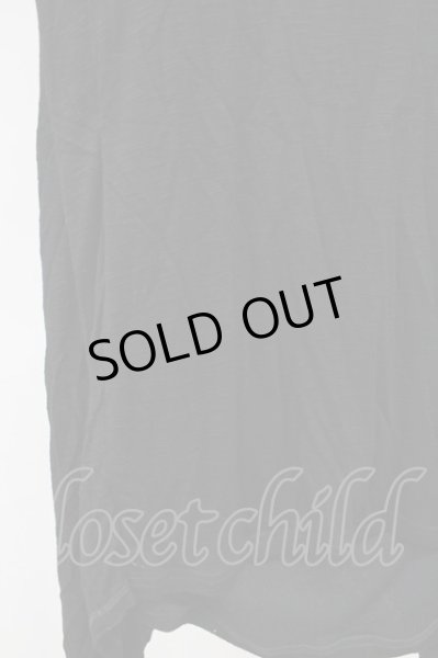 画像6: CIVARIZE / UniteドレープTシャツ 46 ブラック T-25-11-04-003-CI-ts-YM-ZT (6)