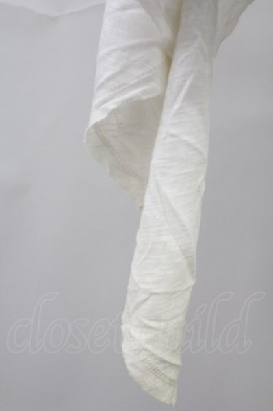 画像4: CIVARIZE / Uniteドレープ長袖カットソー 44 ホワイト T-25-11-04-001-CI-to-YM-ZT (4)