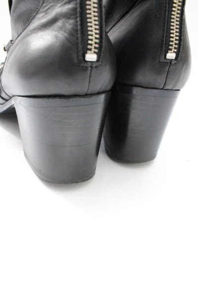 画像4: CIVARIZE / Lament チェーン付きヒールブーツ 43（約27.5cm） ブラック T-25-11-04-007-CI-sho-YM-ZT (4)