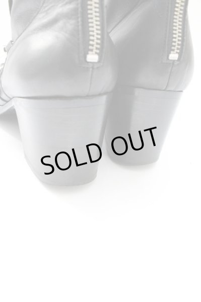 画像4: CIVARIZE / Lament チェーン付きヒールブーツ 43（約27.5cm） ブラック T-25-11-04-007-CI-sho-YM-ZT-S008 (4)