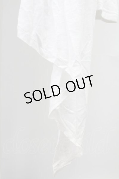 画像5: CIVARIZE / Uniteドレープ長袖カットソー 44 ホワイト T-25-11-04-001-CI-to-YM-ZT153 (5)