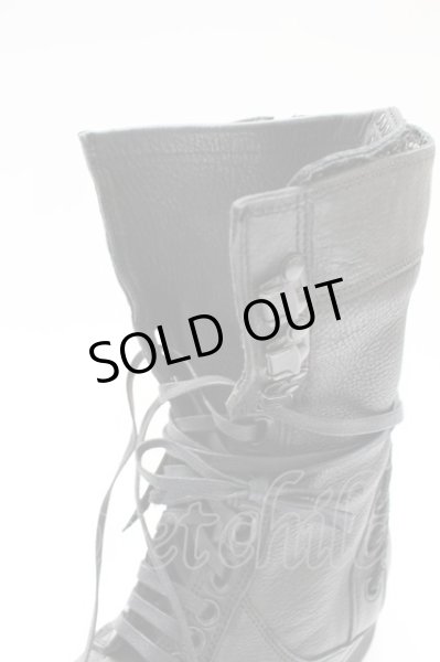 画像5: KMRii / CHROME BOOTS PT/LACE-UP ブーツ 約28.5cm ブラック T-25-11-04-008-KM-sho-YM-ZT (5)