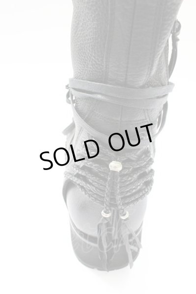 画像7: KMRii / CHROME BOOTS PT/LACE-UP ブーツ 約28.5cm ブラック T-25-11-04-008-KM-sho-YM-ZT (7)