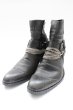 画像1: CIVARIZE / Joyousチェーン付きリングベルトヒールブーツ 43（約27.5cm） ブラック T-25-11-04-009-CI-sho-YM-ZT (1)