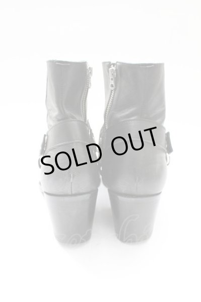 画像2: CIVARIZE / Joyousチェーン付きリングベルトヒールブーツ 43（約27.5cm） ブラック T-25-11-04-009-CI-sho-YM-ZT (2)