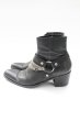 画像3: CIVARIZE / Joyousチェーン付きリングベルトヒールブーツ 43（約27.5cm） ブラック T-25-11-04-009-CI-sho-YM-ZT (3)