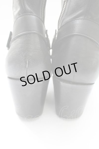 画像7: CIVARIZE / Joyousチェーン付きリングベルトヒールブーツ 43（約27.5cm） ブラック T-25-11-04-009-CI-sho-YM-ZT (7)