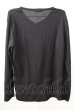画像2: TORNADO MART / バルフィーリブVネックカットソー LL ブラック T-25-11-05-003-TO-to-YM-ZT (2)