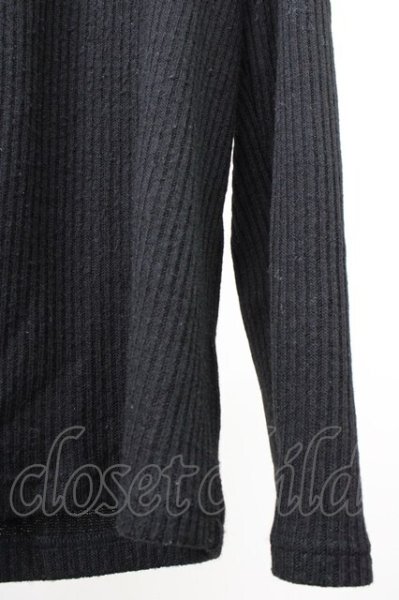 画像4: TORNADO MART / バルフィーリブVネックカットソー LL ブラック T-25-11-05-003-TO-to-YM-ZT (4)