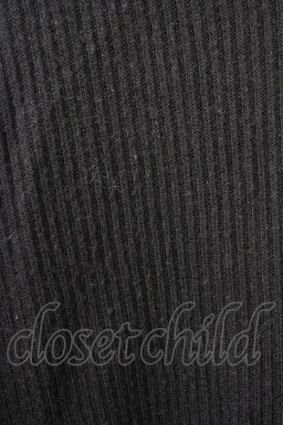 画像5: TORNADO MART / バルフィーリブVネックカットソー LL ブラック T-25-11-05-003-TO-to-YM-ZT (5)