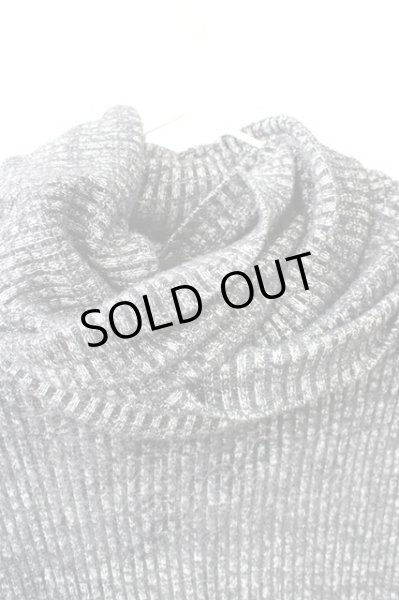 画像3: FUGA / Apologue フェザーヤーンドレープオフタートルネックニット 44 ブラック T-25-11-05-005-FU-to-YM-ZT056 (3)