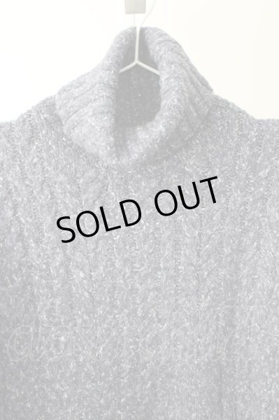 画像3: BUFFALO BOBS / ケーブル編みタートルネックニット 2-3 ブルー T-25-11-05-006-BU-to-YM-ZT056 (3)