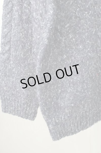 画像4: BUFFALO BOBS / ケーブル編みタートルネックニット 2-3 ブルー T-25-11-05-006-BU-to-YM-ZT056 (4)