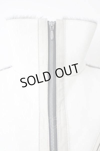 画像3: TORNADO MART / マイクロファーボンディングブルゾン LL ホワイト T-25-11-05-009-TO-ou-YM-ZT (3)