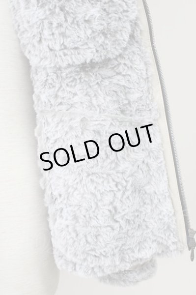 画像7: TORNADO MART / マイクロファーボンディングブルゾン LL ホワイト T-25-11-05-009-TO-ou-YM-ZT (7)