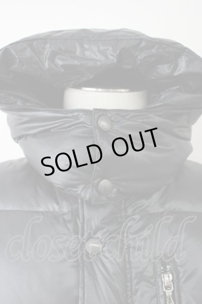 画像4: GOSTAR DE FUGA / フーデッドダウンベスト 44 ブラック T-25-11-05-010-GO-to-YM-ZT (4)