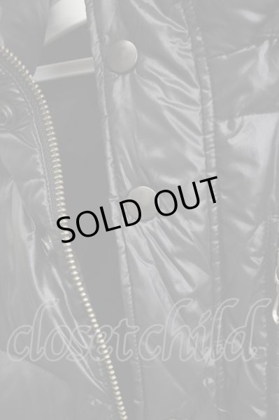 画像8: GOSTAR DE FUGA / フーデッドダウンベスト 44 ブラック T-25-11-05-010-GO-to-YM-ZT (8)