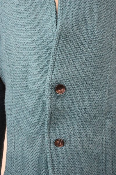 画像4: Zero by TORNADO MART / プリペラバルキーツィードスタンドジャケット LL グリーン T-25-11-05-012-Ze-ja-YM-ZT (4)