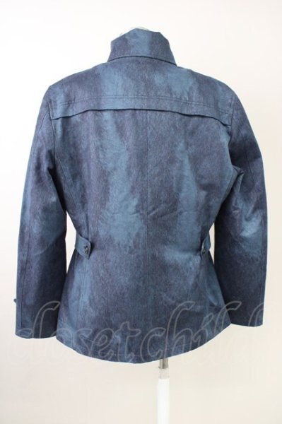 画像2: TORNADO MART / TCスェードライナー付き返し衿ジャケット XXL ネイビー T-25-11-05-013-TO-ja-YM-ZT (2)